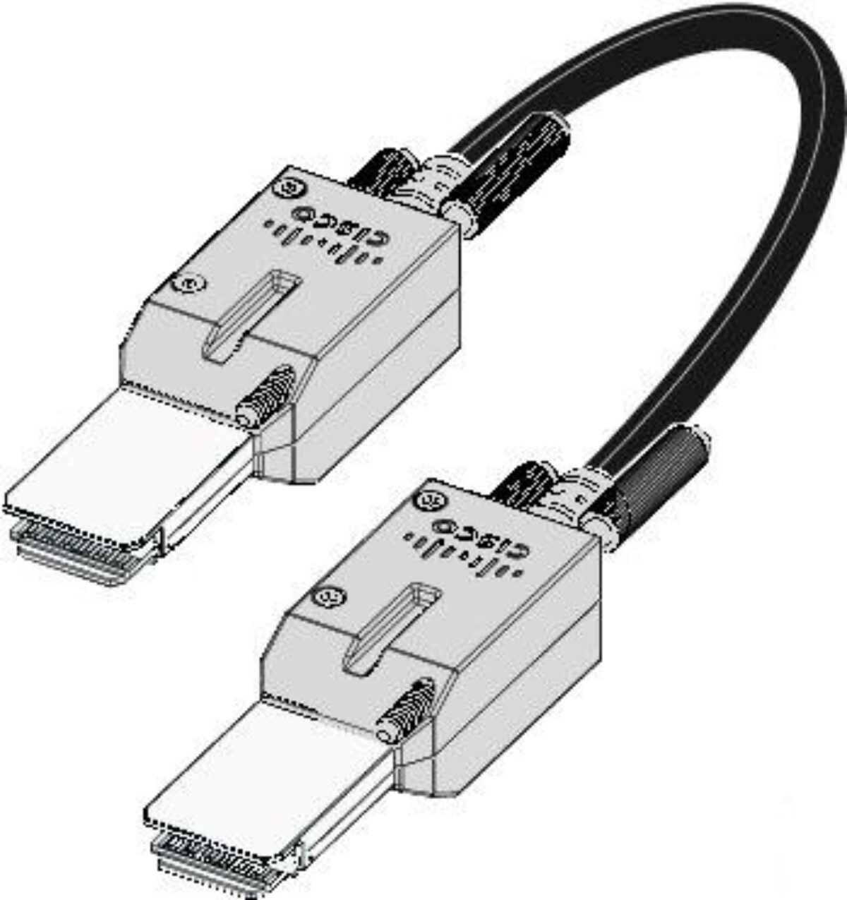 Cisco STACK-T2-1M= 1M Type 2 Stacking Cable 